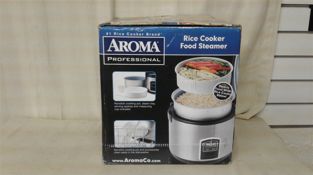 AROMA PROFESSIONAL RICE COOKER FOOD STEAMER