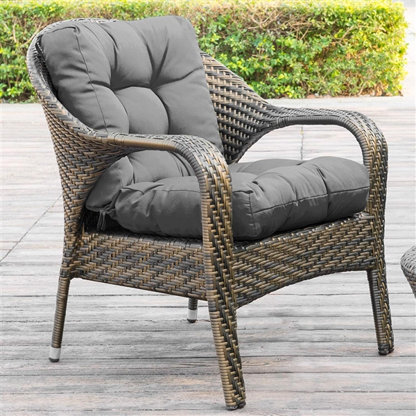 OUTDOOR TUFTED SEAT CUSHION