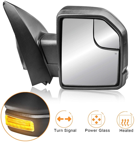 POWER HEATED MIRROR WITH TURN SIGNAL FOR FORD F150