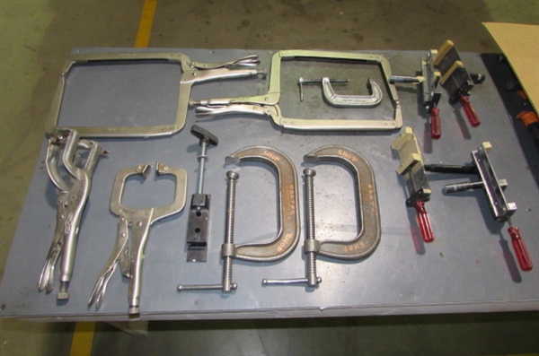 ASSORTED CLAMPS
