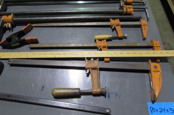 PIPE AND BAR CLAMPS