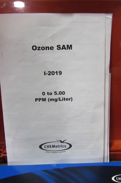 CHEMETRICS OZONE SAM