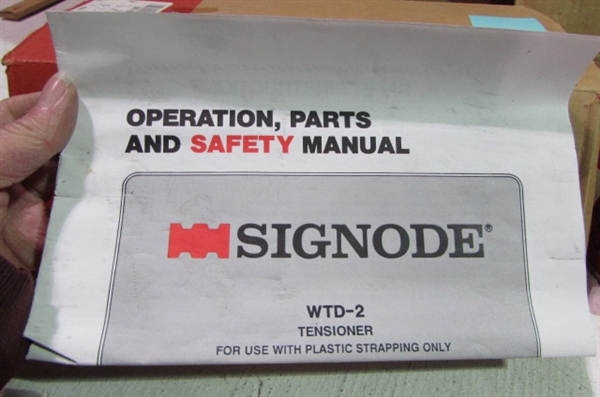 SIGNODE STRAPPING TOOLS
