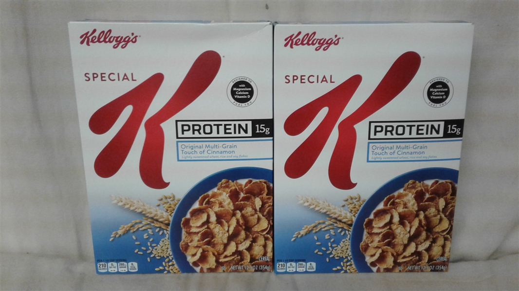 SPECIAL K CEREAL ORIIGINAL WITH A TOUCH OF CINNAMON 2 PK
