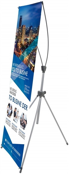 T-SIGN ADJUSTABLE TRIPOD X-BANNER STAND WITH TRAVEL BAG