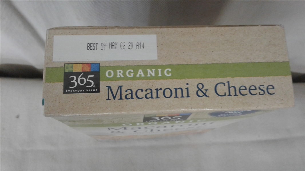 365 ORGANIC MACARONI & CHEESE 12 OZ