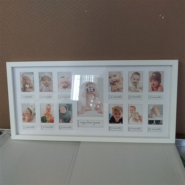 MY FIRST YEAR PICTURE FRAME