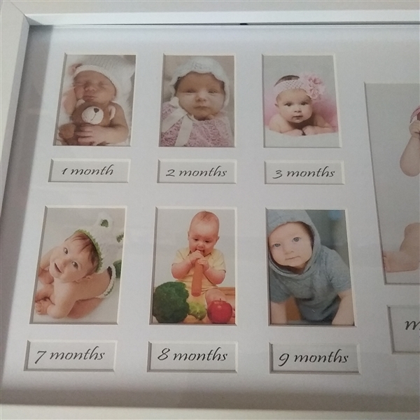 MY FIRST YEAR PICTURE FRAME