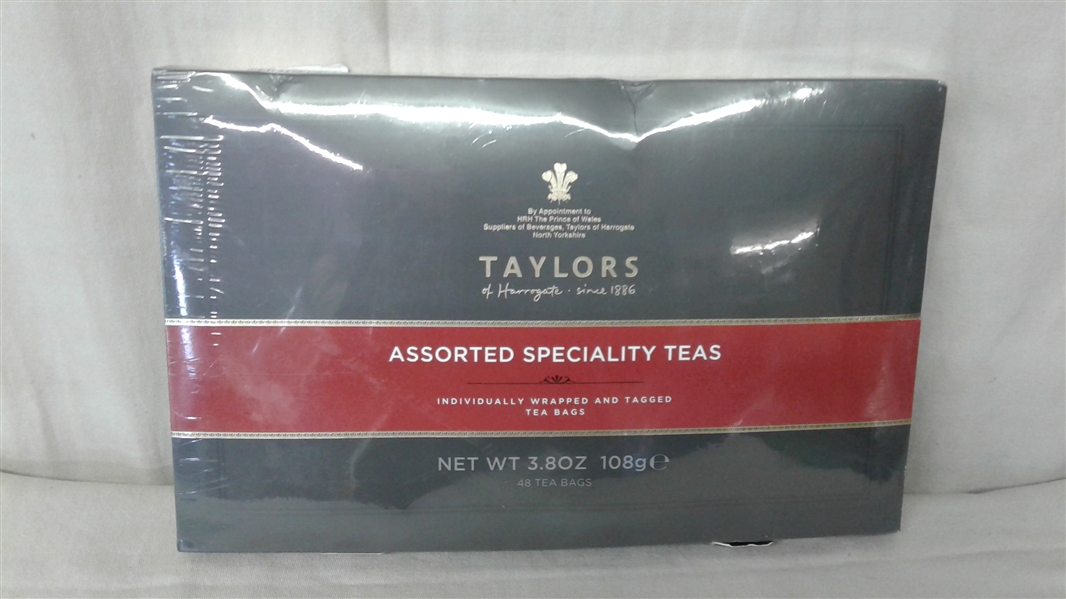 TAYLORS OF HARROGATE ASSORTED SPECIALTY TEAS 48 CT