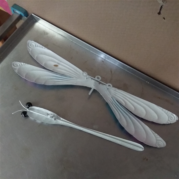 3D METAL WALL ART DRAGONFLY