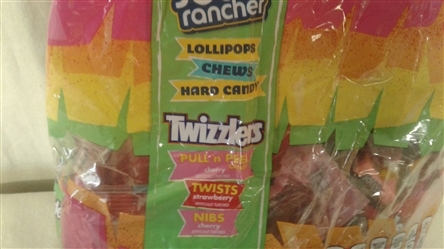 PARTY MIX 165 PIECES JOLLY RANCHER/TWIZZLERS