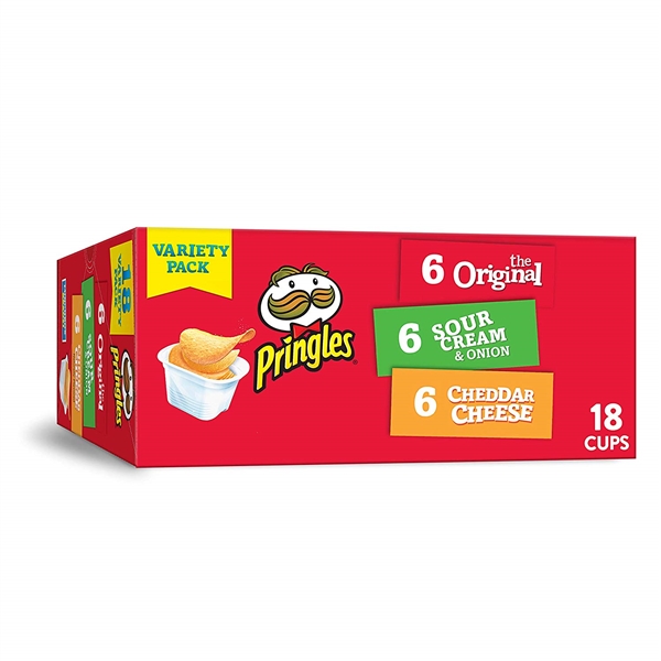 PRINGLES 18 CT VARIETY PACK 