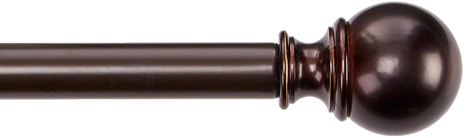 Lot Detail AMAZON BASICS OIL RUBBED BRONZE CURTAIN ROD 37 74   39291a Lg 