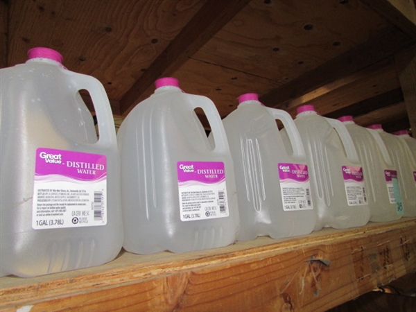 7 GALLONS DISTILLED WATER