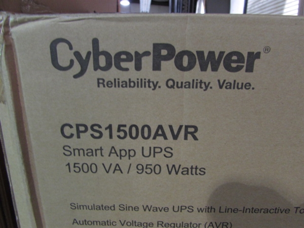 CYBER POWER SYSTEMS SMART APP UPS