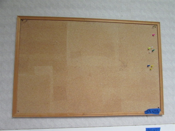 DRY ERASE, MAGNETIC AND CORK BOARDS