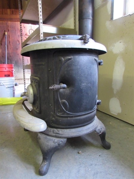 VINTAGE OPAL WOOD STOVE