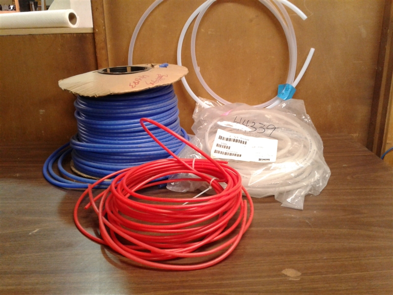 ASSORTED  RED, WHITE & BLUE TUBING