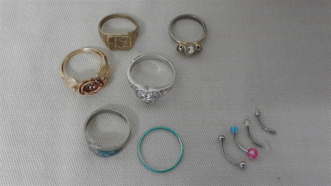 GOLD, STERLING SILVER, AND FASHION JEWELRY