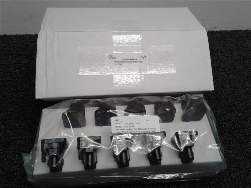 CASE OF 10 AIR LOGIC VACUUM SWITCHES - NEW