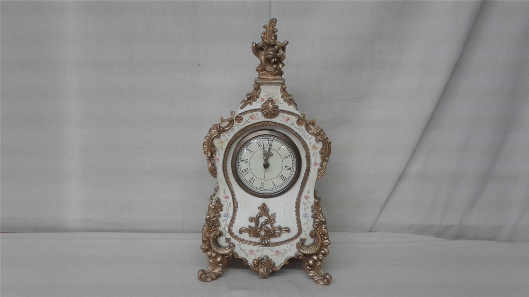 BEAUTIFUL ORNATE VICTORIAN STYLE MANTLE CLOCK