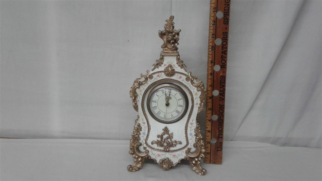 BEAUTIFUL ORNATE VICTORIAN STYLE MANTLE CLOCK