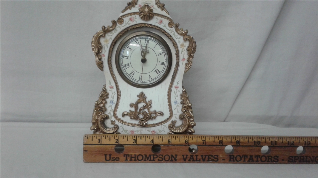 BEAUTIFUL ORNATE VICTORIAN STYLE MANTLE CLOCK