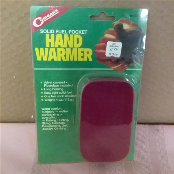 SOLID FUEL POCKET HAND WARMER