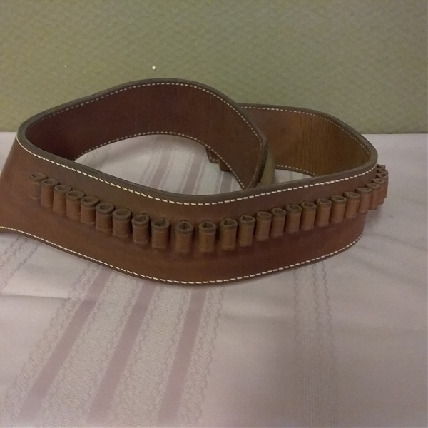 BUSCADERO FAST ACTION LEATHER FRONTIER BELT