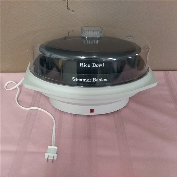 RIVAL AUTOMATIC STEAMER AND RICE COOKER