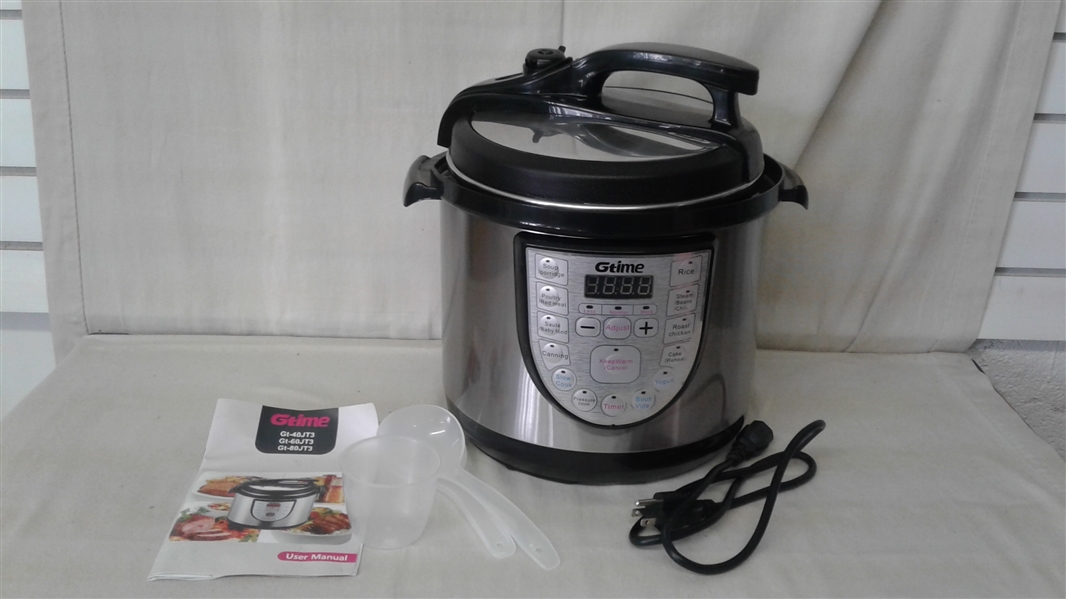 ELECTRIC PRESSURE COOKER 6 QT