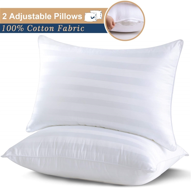 PAIR OF QUEEN SIZE PILLOWS