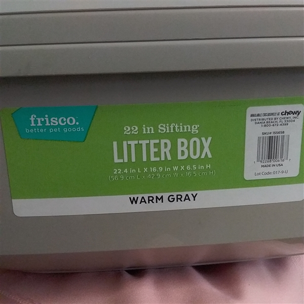 FRISCO 22 SIFTING LITTER BOX