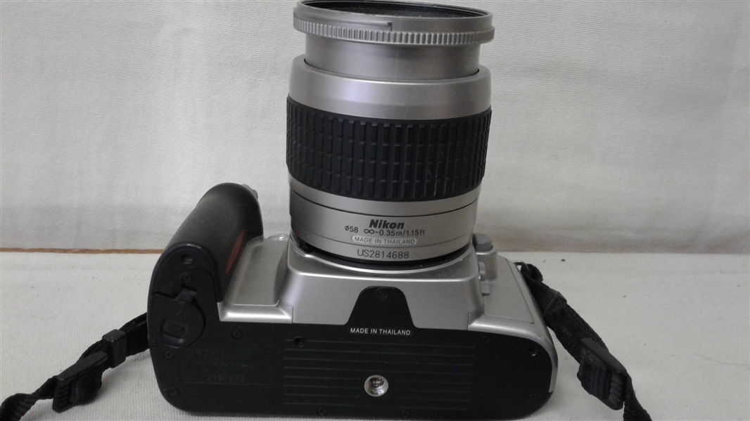 NIKON N55 CAMERA AND ACCESSORIES