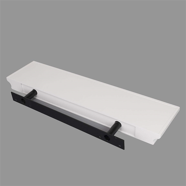 CROWN MOLDING FLOATING SHELF 24X6 2 PK