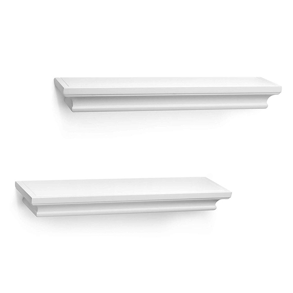 CROWN MOLDING FLOATING SHELF 24X6 2 PK