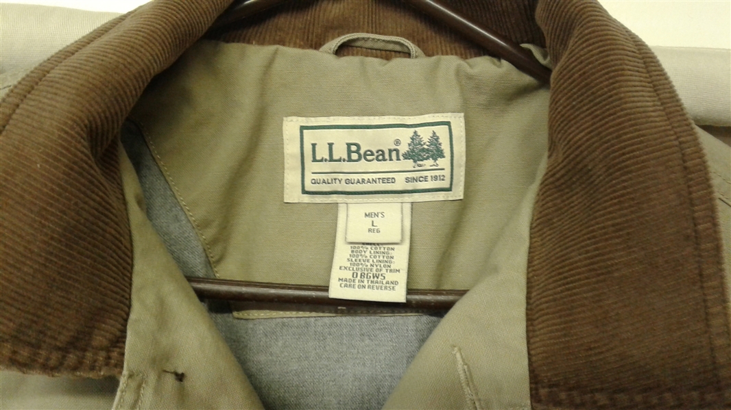 L.L.BEAN MENS LARGE JACKET