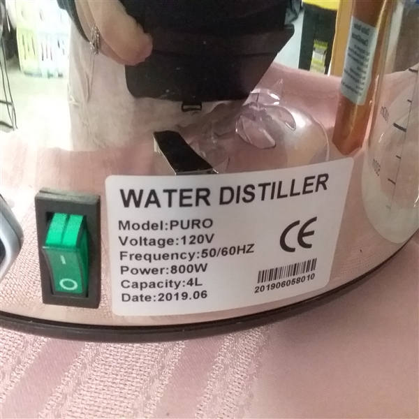 4 LITER WATER DISTILLER