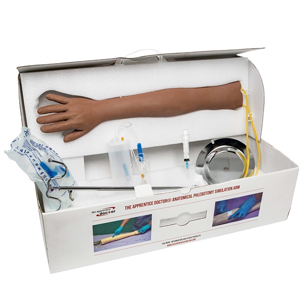 THE APPRENTICE DOCTOR ANATOMICAL PHLEBOTOMY SIMULATION ARM