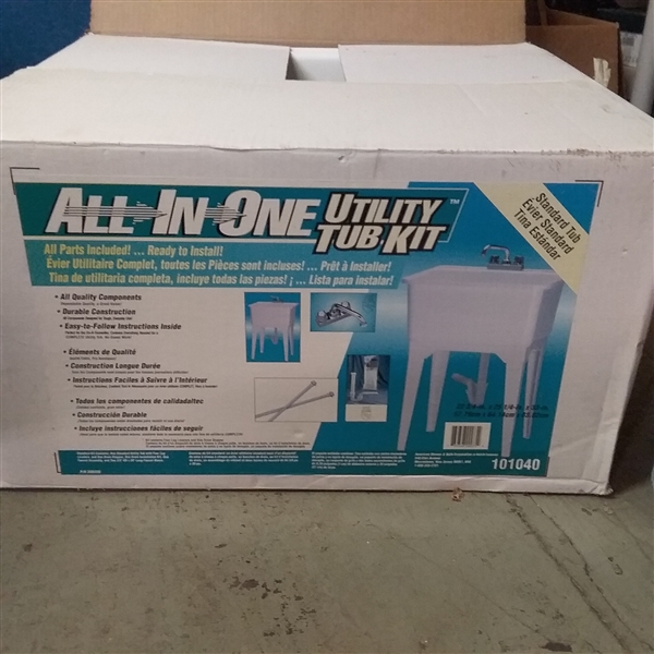 ALL IN ONE UTILITY TUB KIT