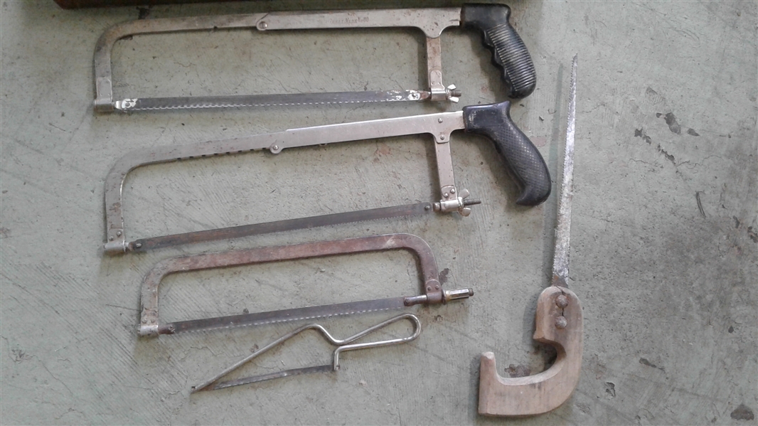 HAND TOOLS, HACK SAWS, BLADES, HARDWARE