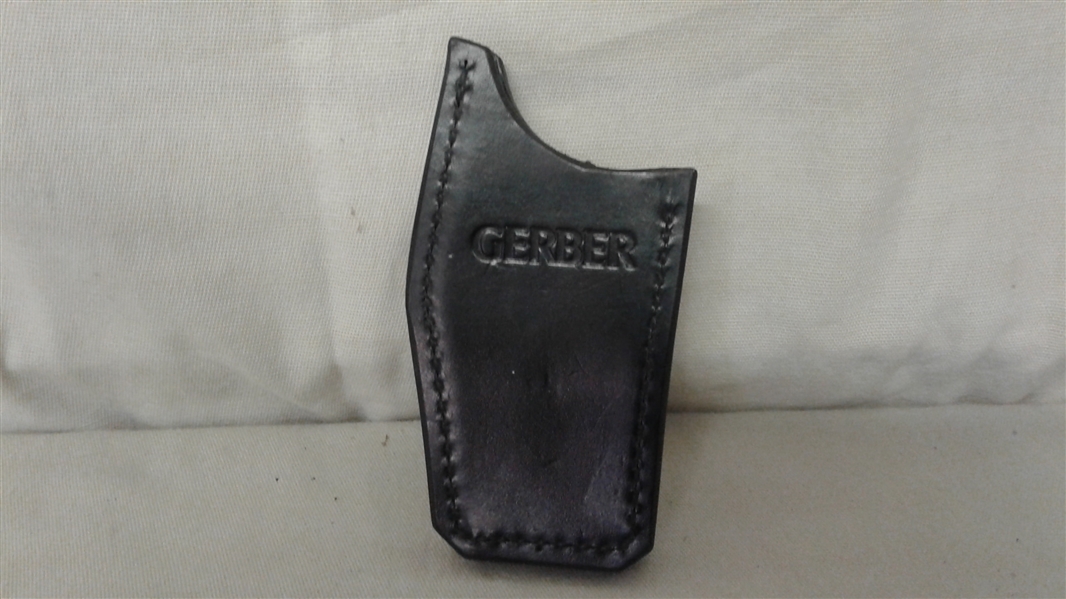 LEATHER GERBER KNIFE SHEATH