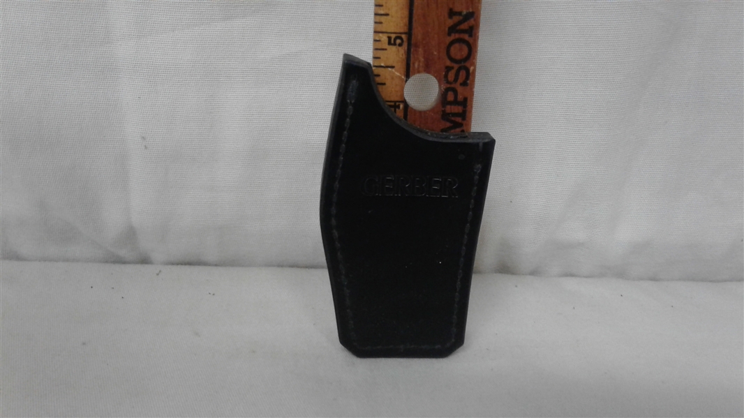 LEATHER GERBER KNIFE SHEATH