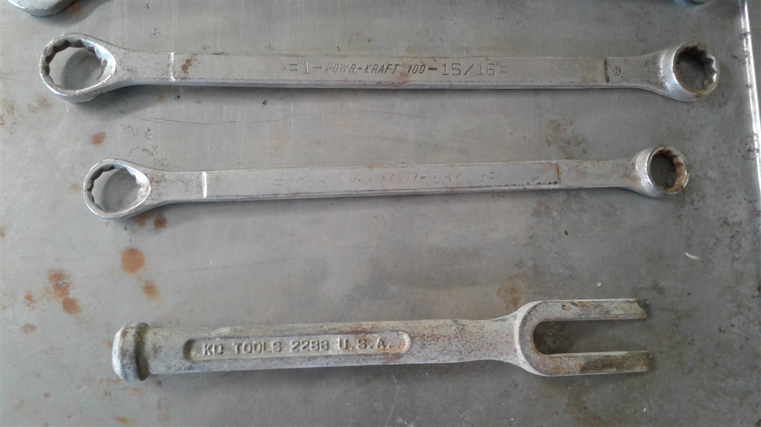 POWR-KRAFT, WILLIAMS, AND P & C WRENCHES