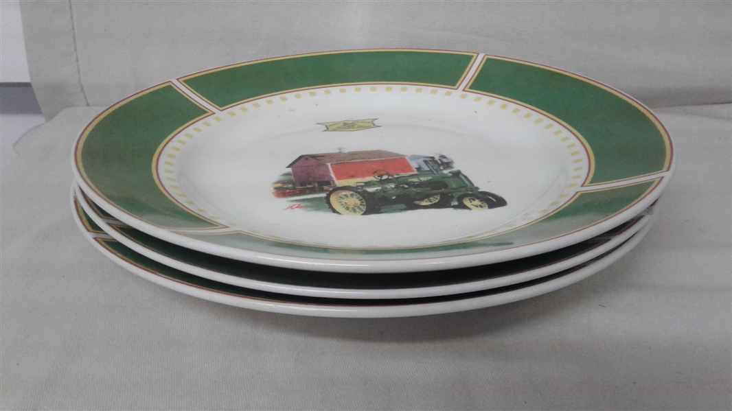 JOHN DEERE MODEL B PLATE SET AND OTHER MISC PLATES