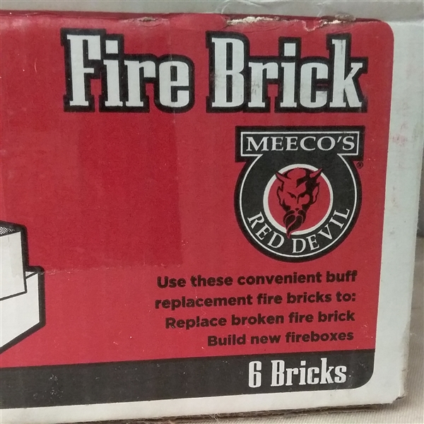 BOX OF FIRE BRICK