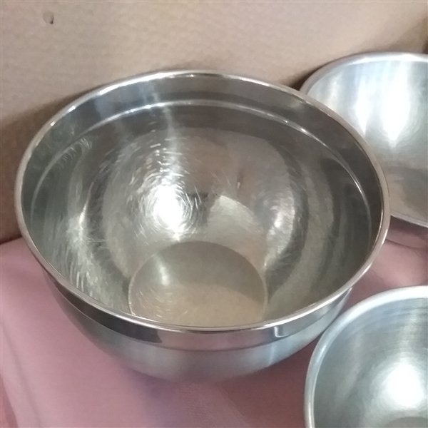 METAL MIXING  BOWLS