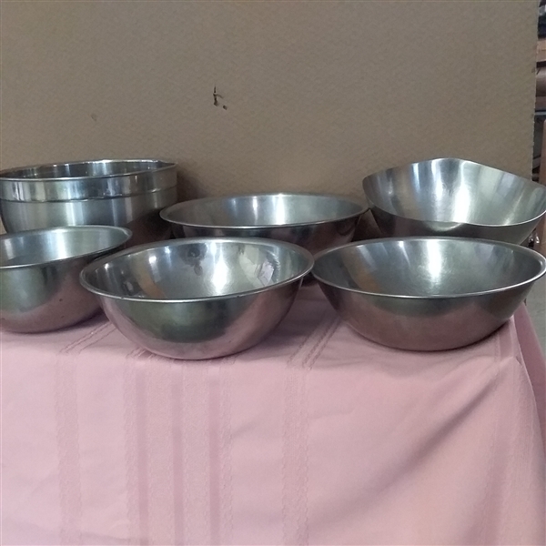 METAL MIXING  BOWLS