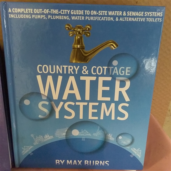 SOLAR, PLUMBING, AND WATER SYSTEM BOOKS