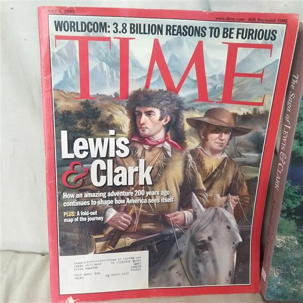 LEWIS & CLARK, LIBRARY OF CONGRESS, AND MORE BROCHURES AND MAGAZINES